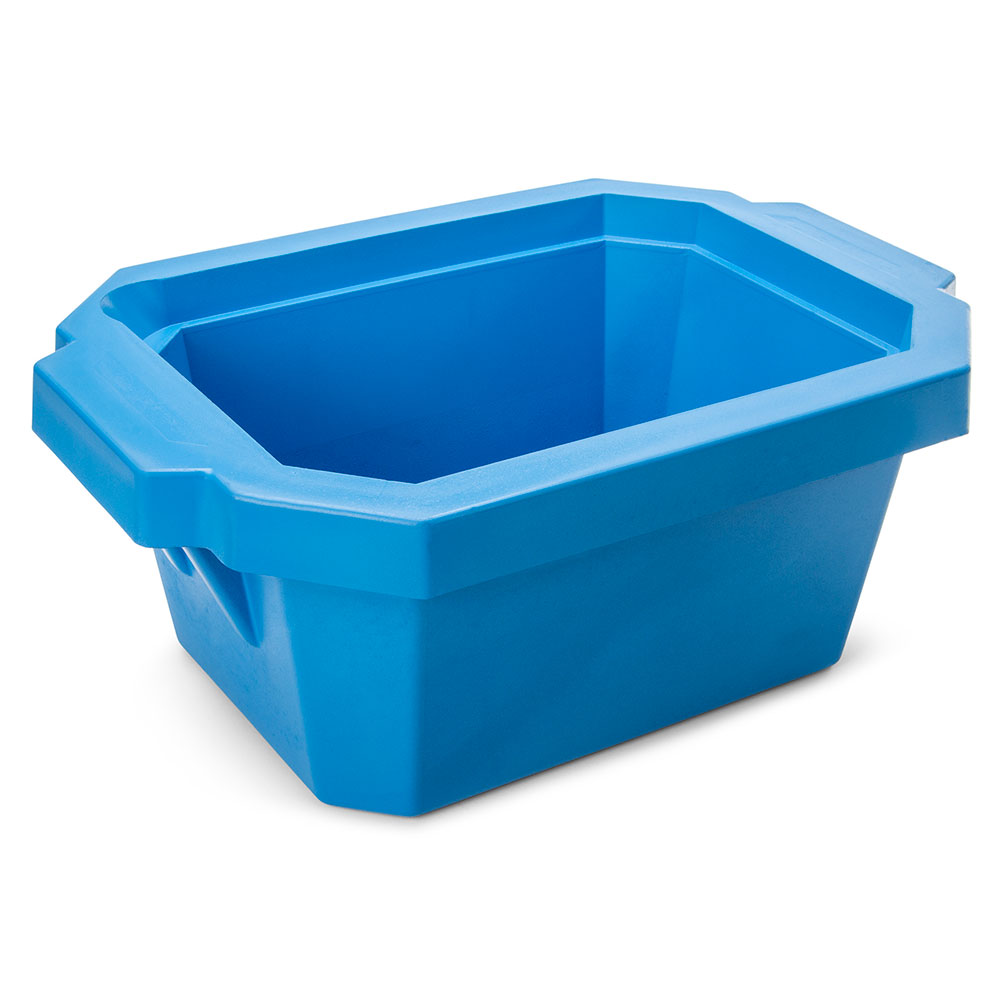 Globe Scientific Ice Tray with Lid, 4 Liter, Blue Image